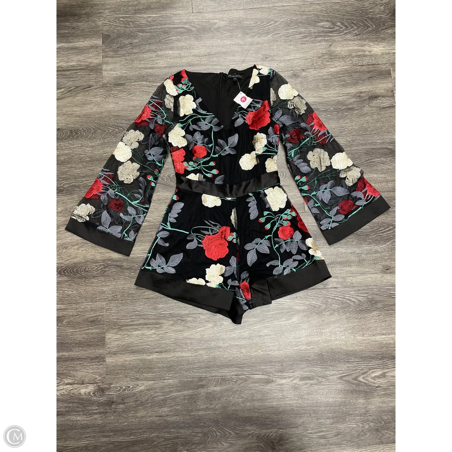 Romper By Cmf In Multi-colored, Size: S