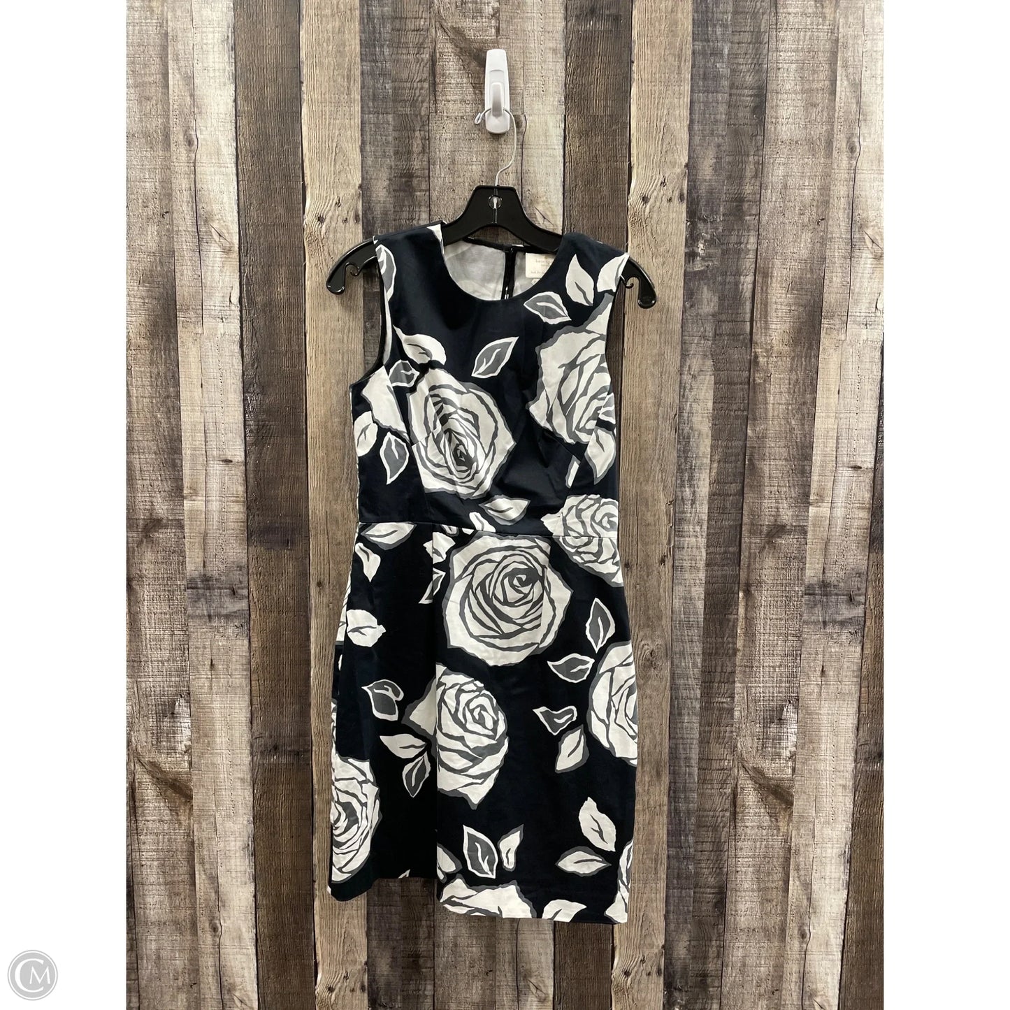 Dress Designer By Kate Spade In Black & White, Size: S