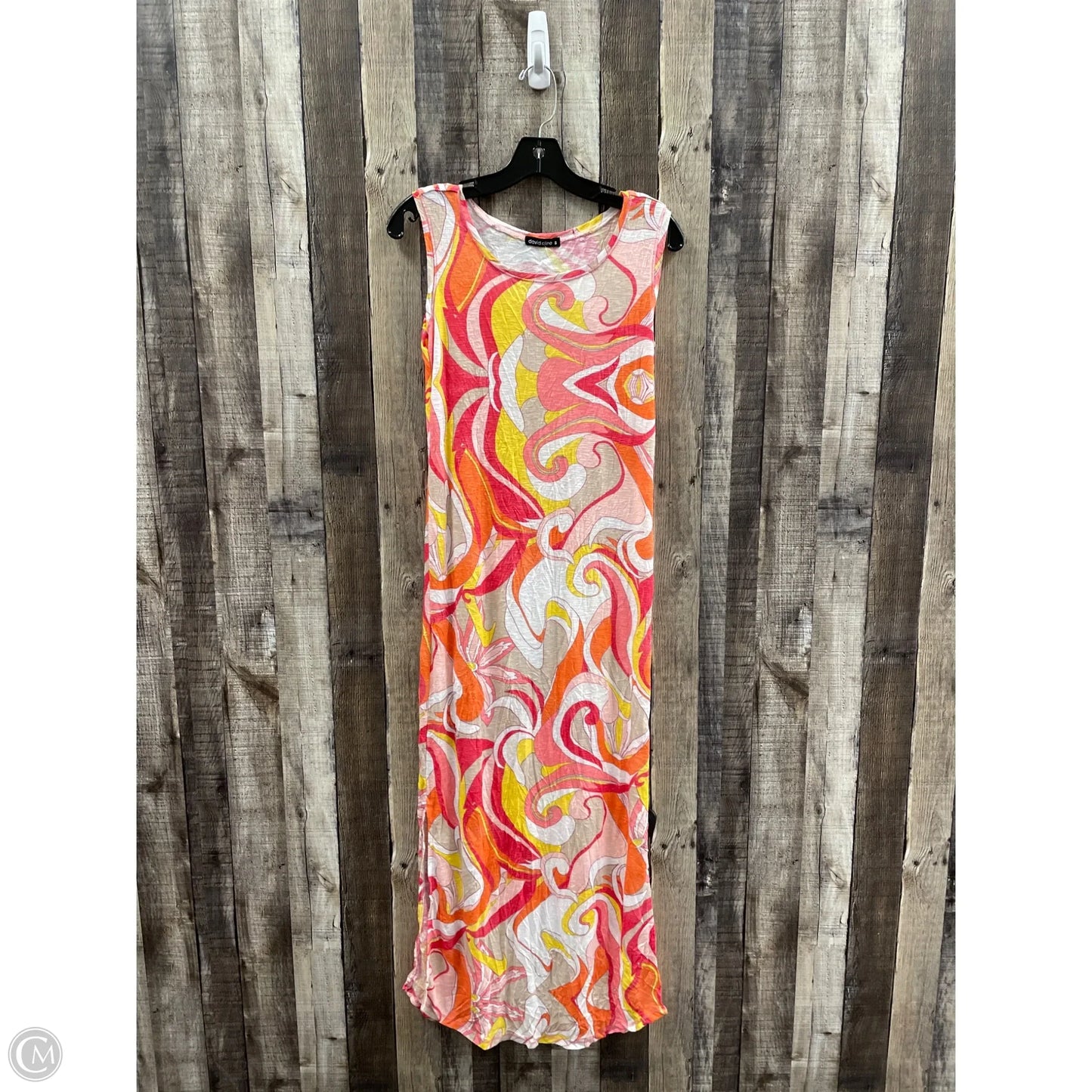 Dress Casual Maxi By David Cline In Multi-colored, Size: S