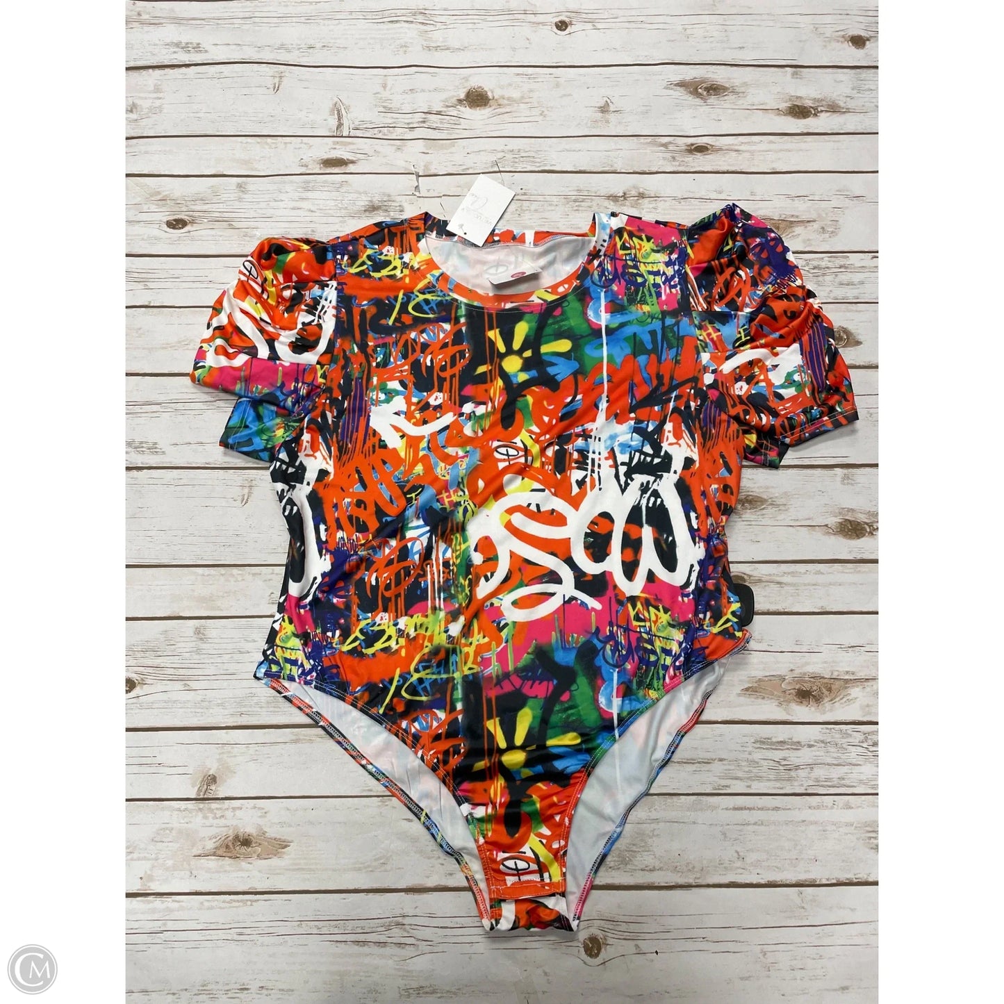 Bodysuit By Cme In Multi-colored, Size: 3x