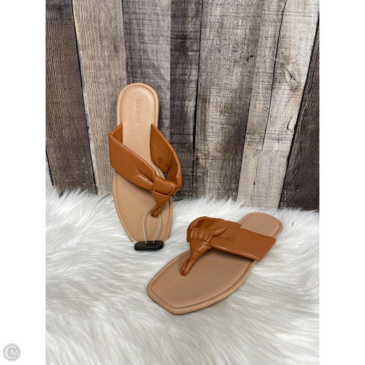 Sandals Flats By Old Navy In Copper, Size: 10