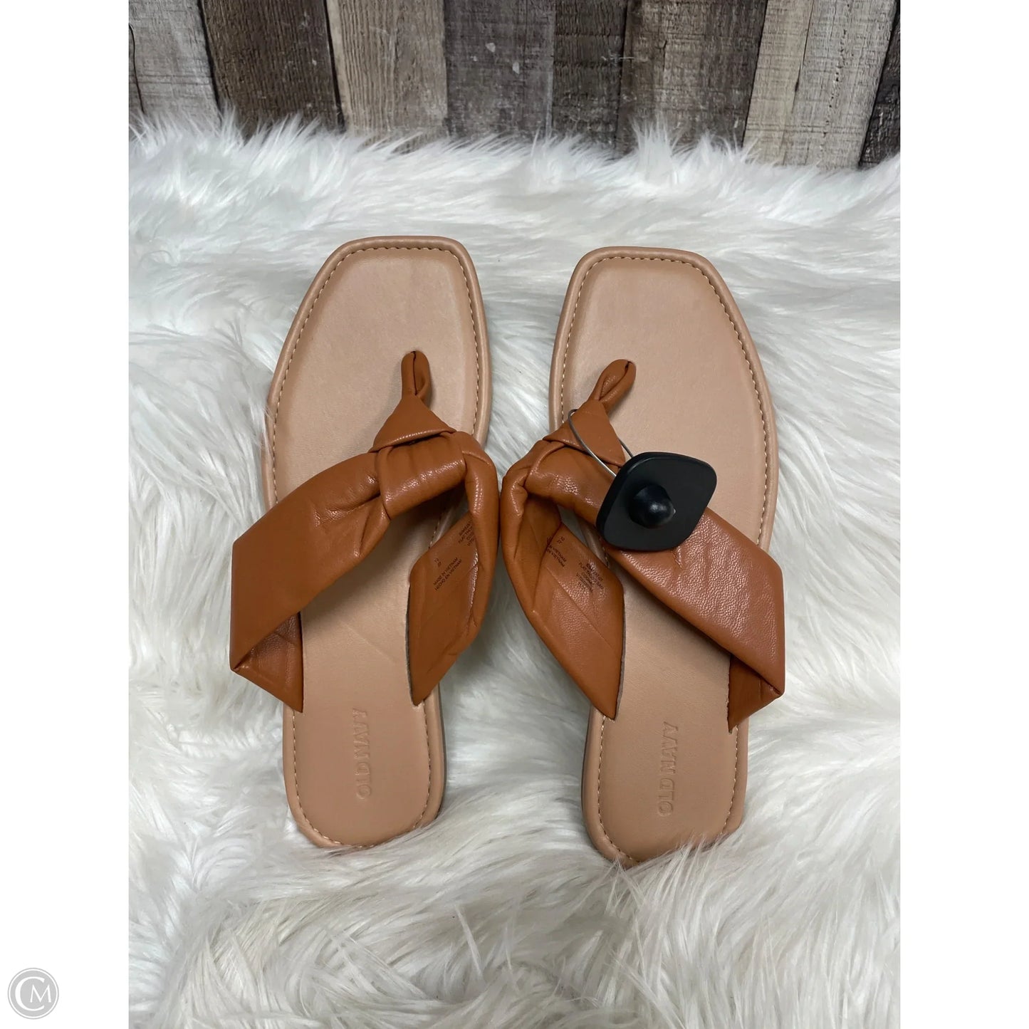 Sandals Flats By Old Navy In Copper, Size: 10