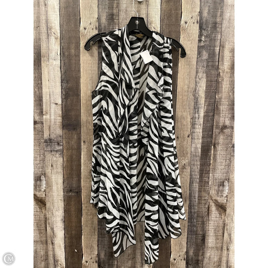 Vest Other By Cme In Zebra Print, Size: Osfm