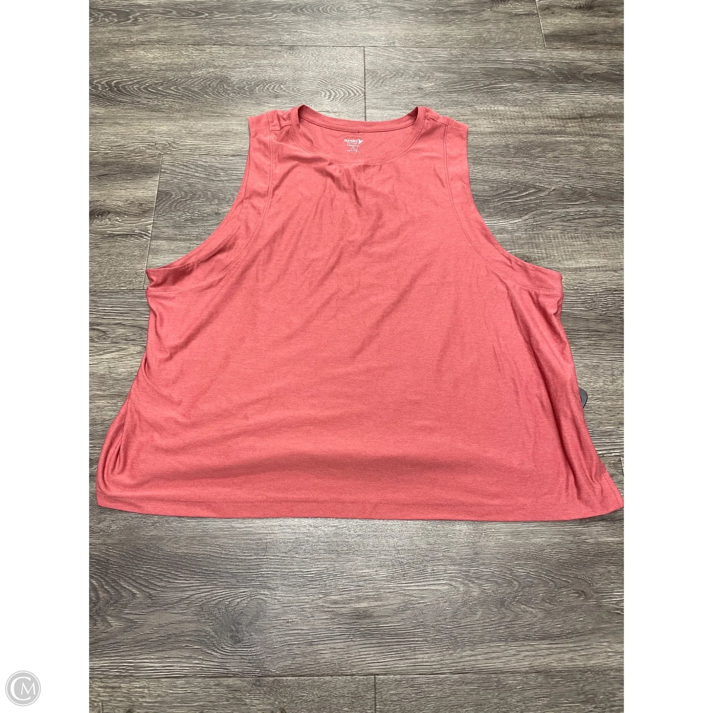Athletic Tank Top By Old Navy In Red, Size: Xl