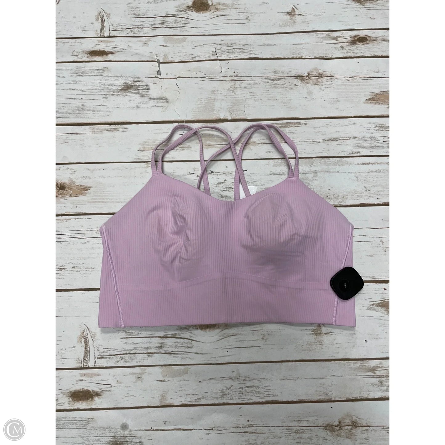 Athletic Bra By Lululemon In Pink, Size: Xl