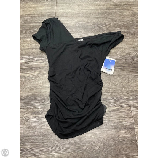 Top Short Sleeve By Abound In Black, Size: Xxs