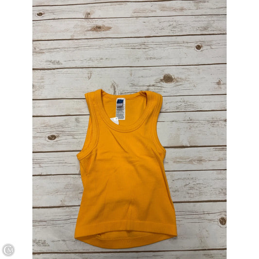 Top Sleeveless By Old Navy In Orange, Size: Xs