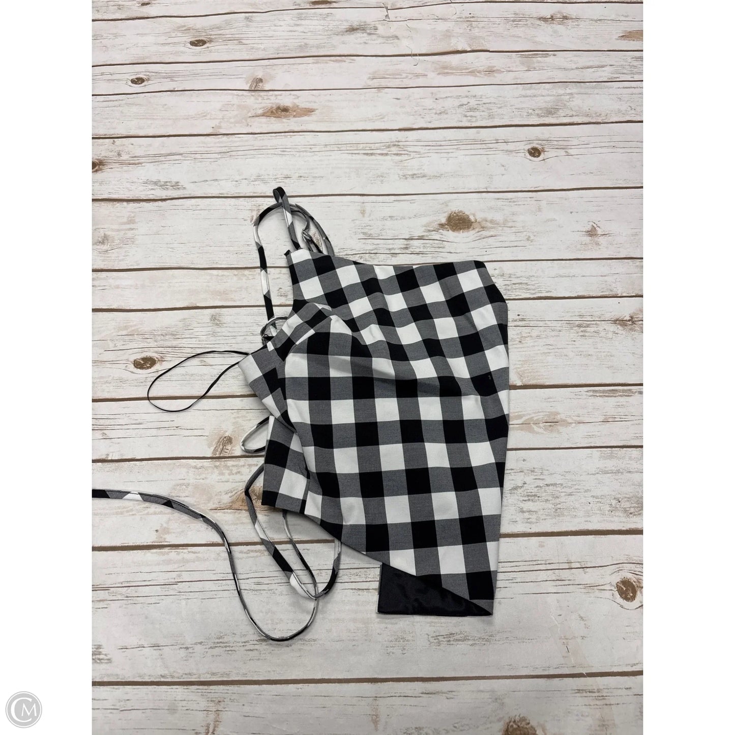 Top Sleeveless By Nasty Gal In Checkered Pattern, Size: Xs