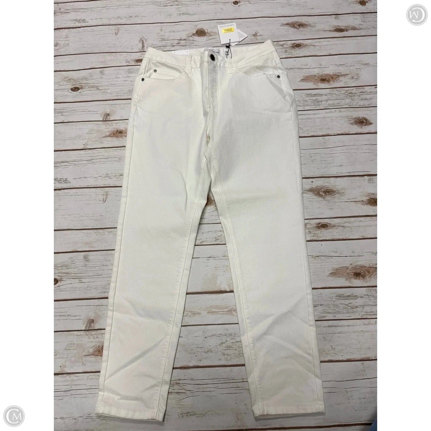 Jeans Straight By Gibson And Latimer In White, Size: 12