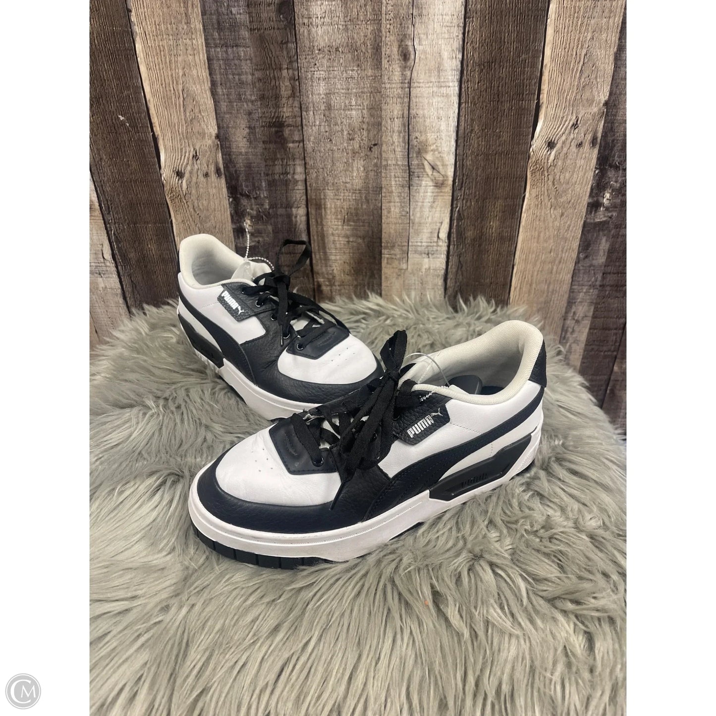 Shoes Athletic By Puma In Black & White, Size: 10.5