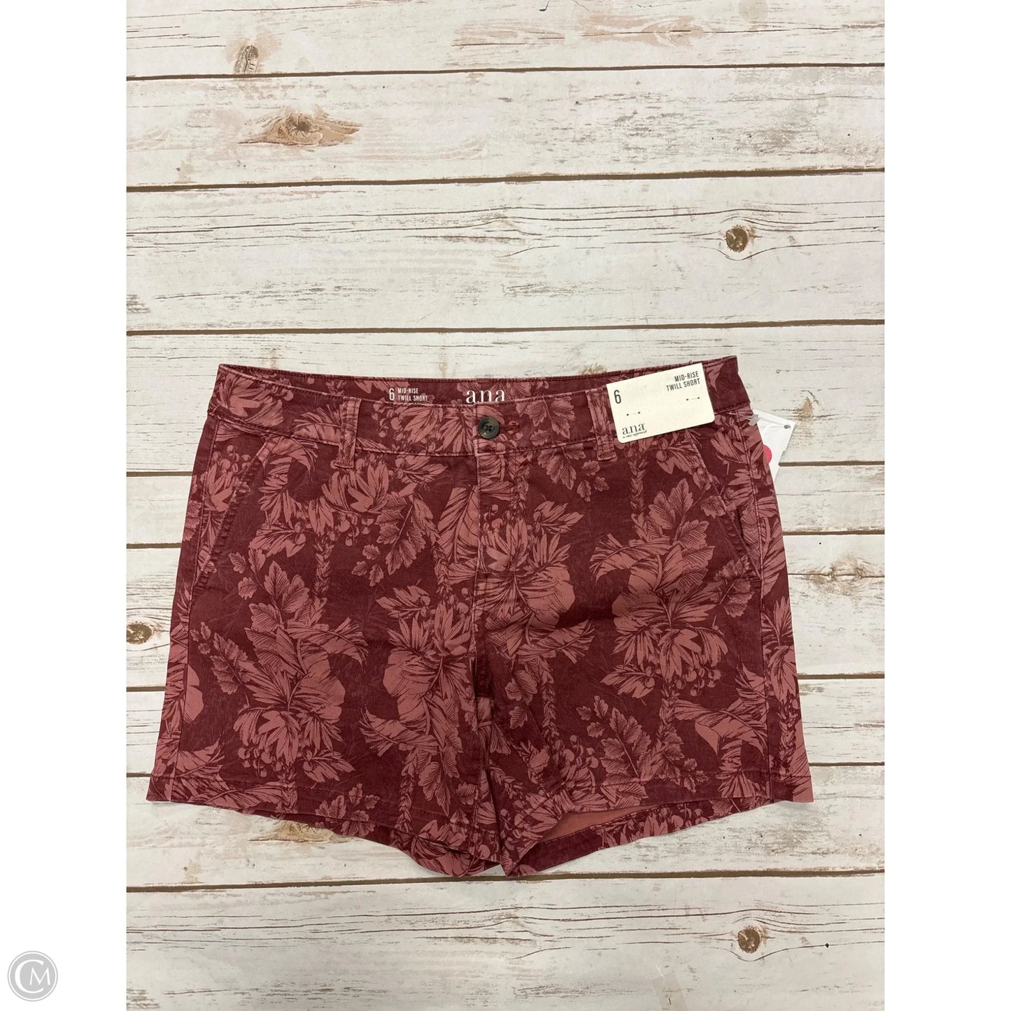 Shorts By Ana In Mauve, Size: 6