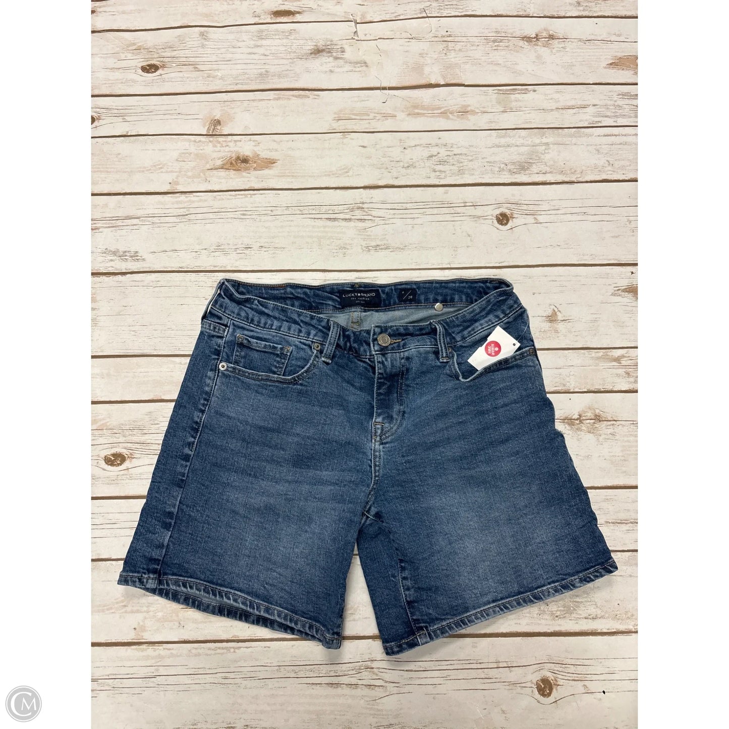 Shorts By Lucky Brand In Blue Denim, Size: 6