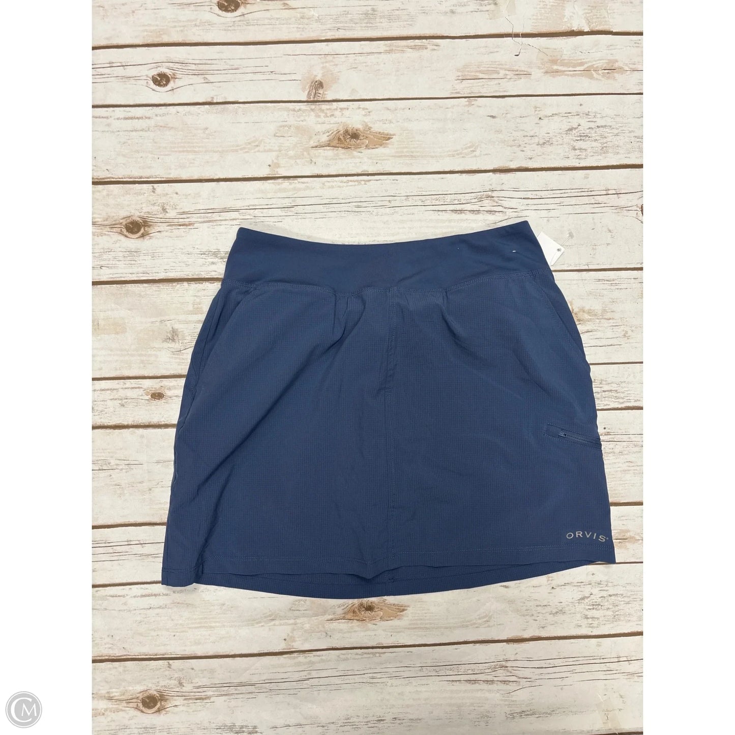 Athletic Skort By Orvis In Blue, Size: S
