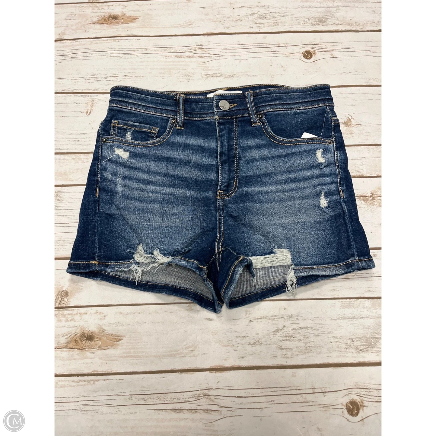 Shorts By Bke In Blue Denim, Size: 2
