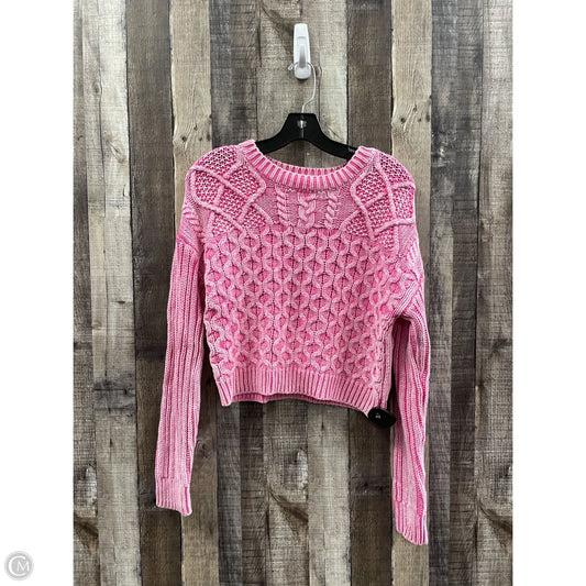 Sweater By Aeropostale In Pink, Size: S
