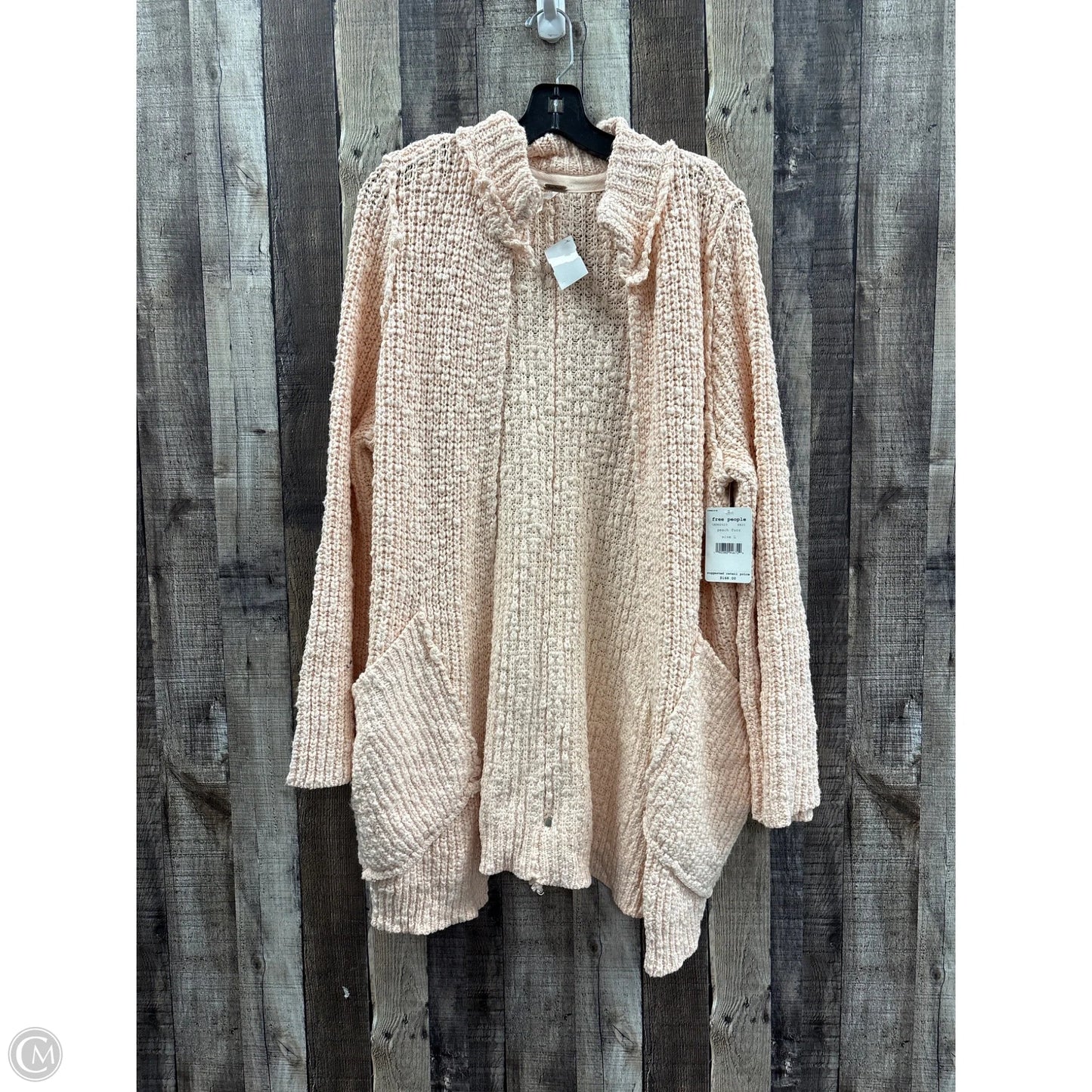 Cardigan By Free People In Peach, Size: L