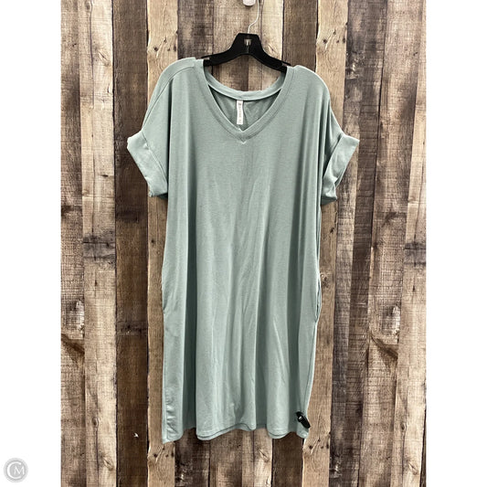 Dress Casual Short By Zenana Outfitters In Green, Size: 1x