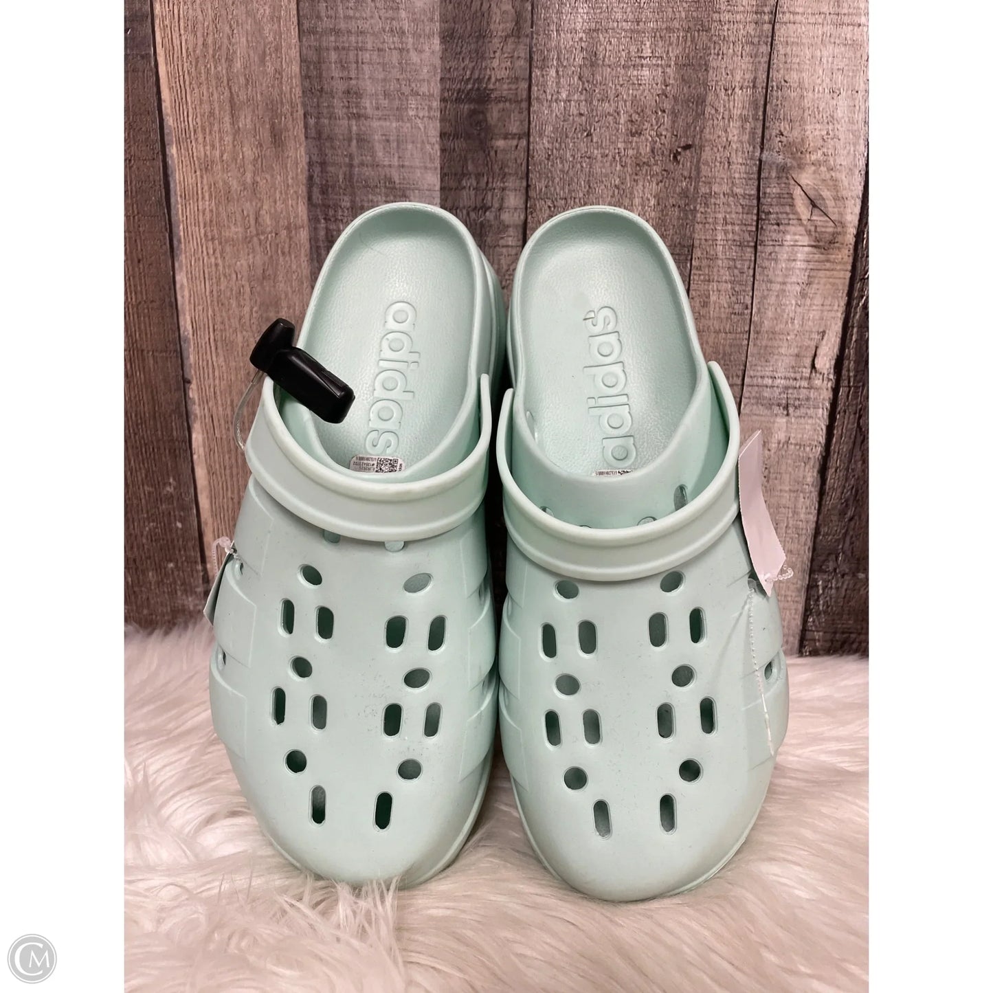 Shoes Heels Platform By Adidas In Green, Size: 11