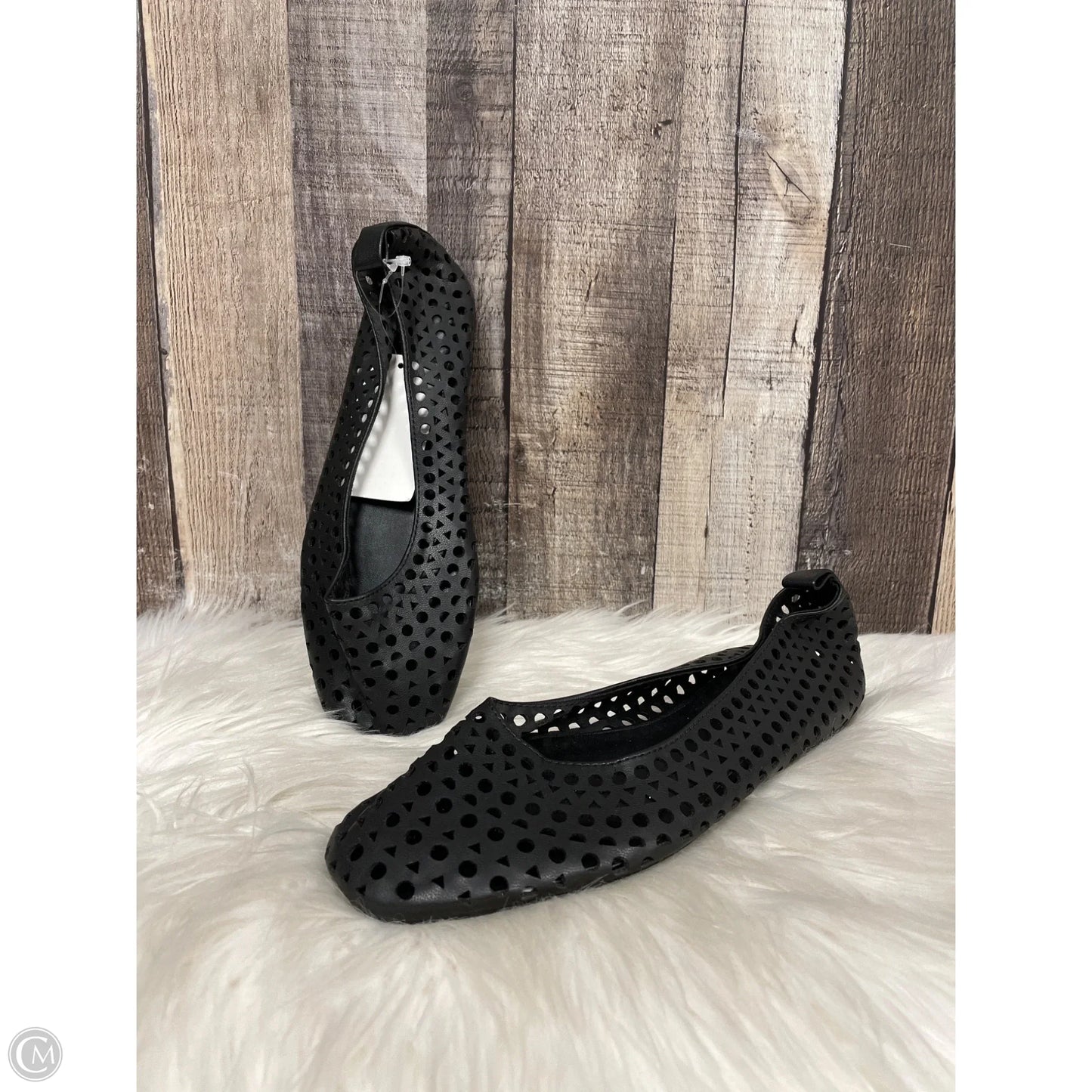 Shoes Flats By H&m In Black, Size: 7