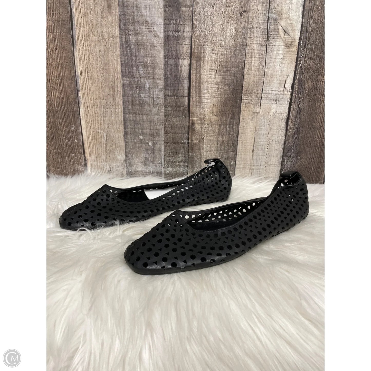 Shoes Flats By H&m In Black, Size: 7