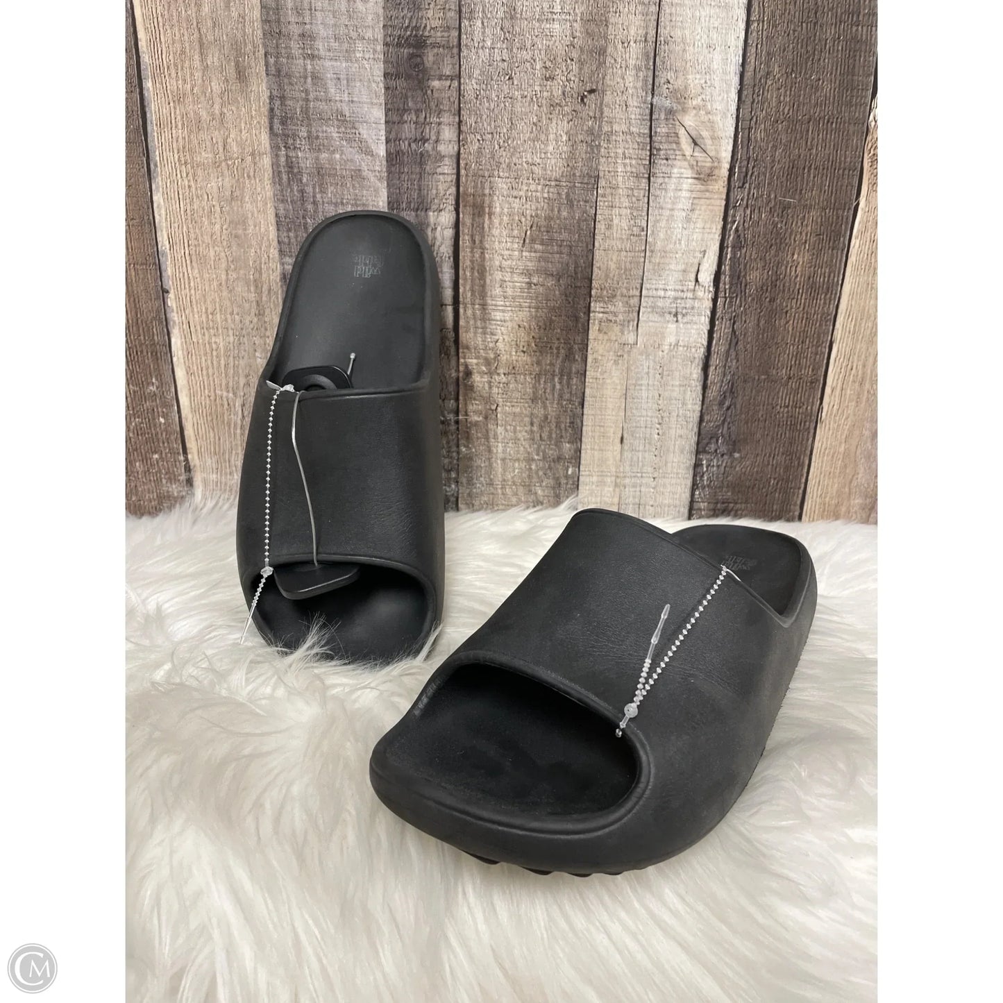 Sandals Flats By Wild Fable In Black, Size: 10