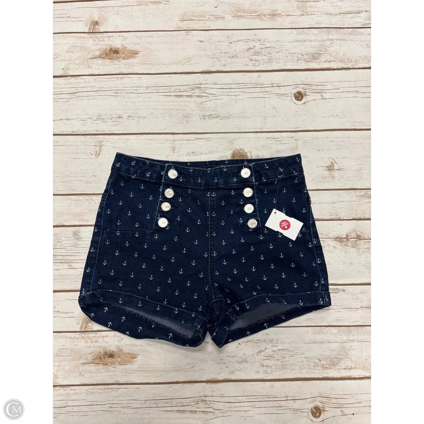 Shorts By Almost Famous In Blue Denim, Size: 2
