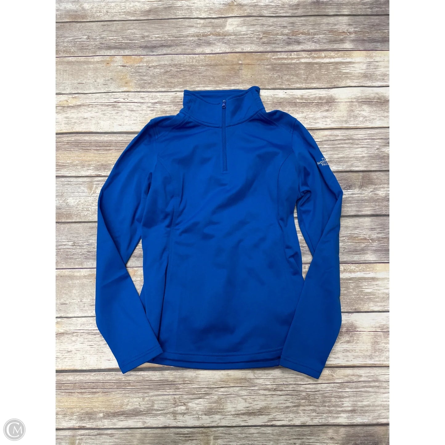 Athletic Jacket By The North Face In Blue, Size: S