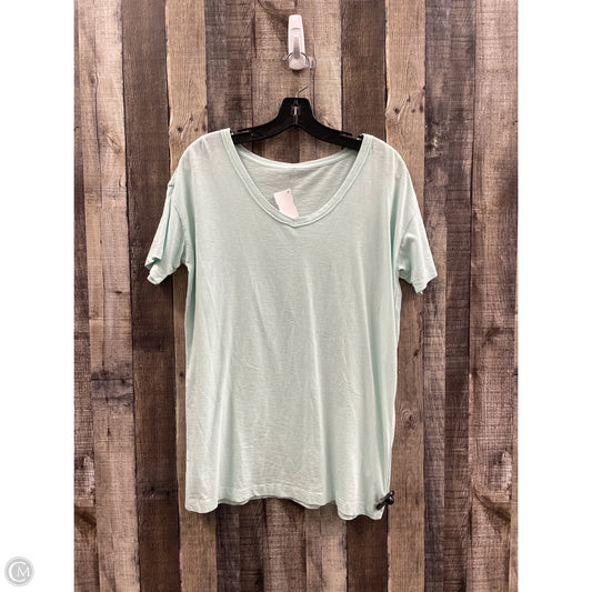 Top Short Sleeve By Aerie In Green, Size: Xs