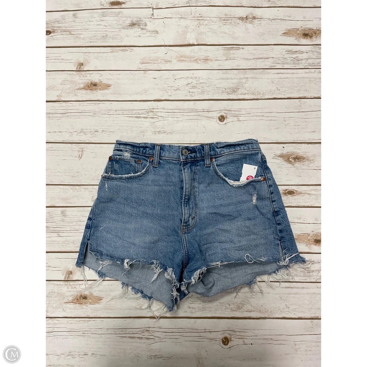 Shorts By Abercrombie And Fitch In Blue Denim, Size: 10