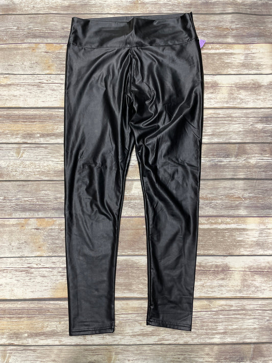 Pants Leggings By Cme In Black, Size: Xl