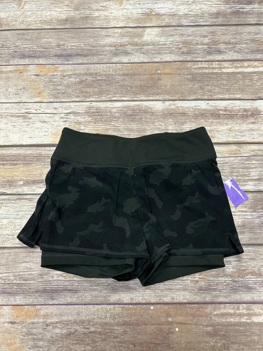 Camouflage Print Athletic Shorts 90 Degrees By Reflex, Size Xs