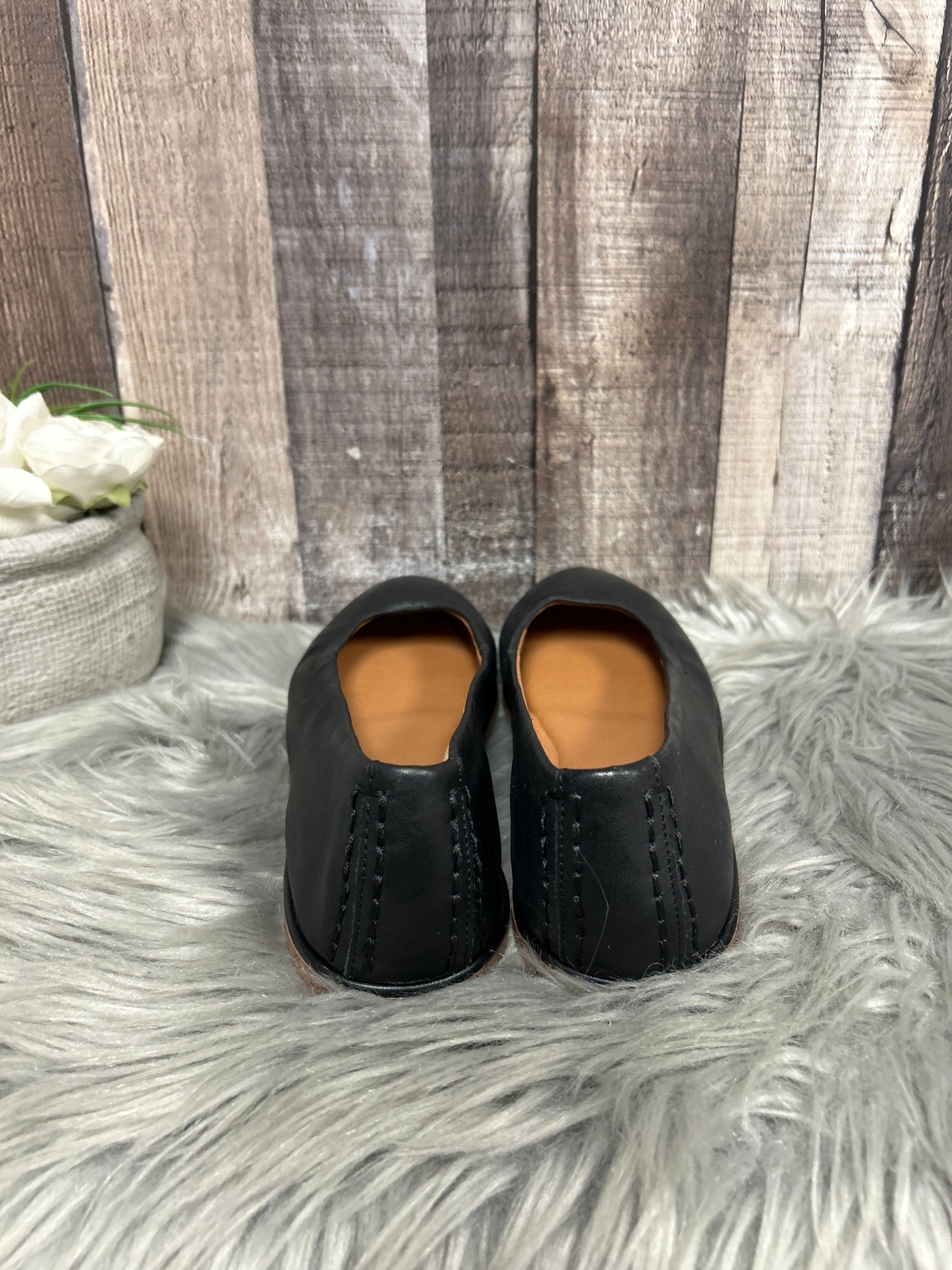 Black Shoes Flats Lucky Brand, Size 7