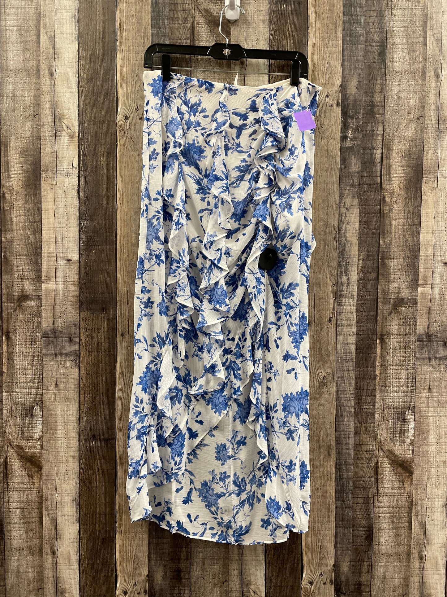 Blue & White Skirt Maxi Free People, Size S