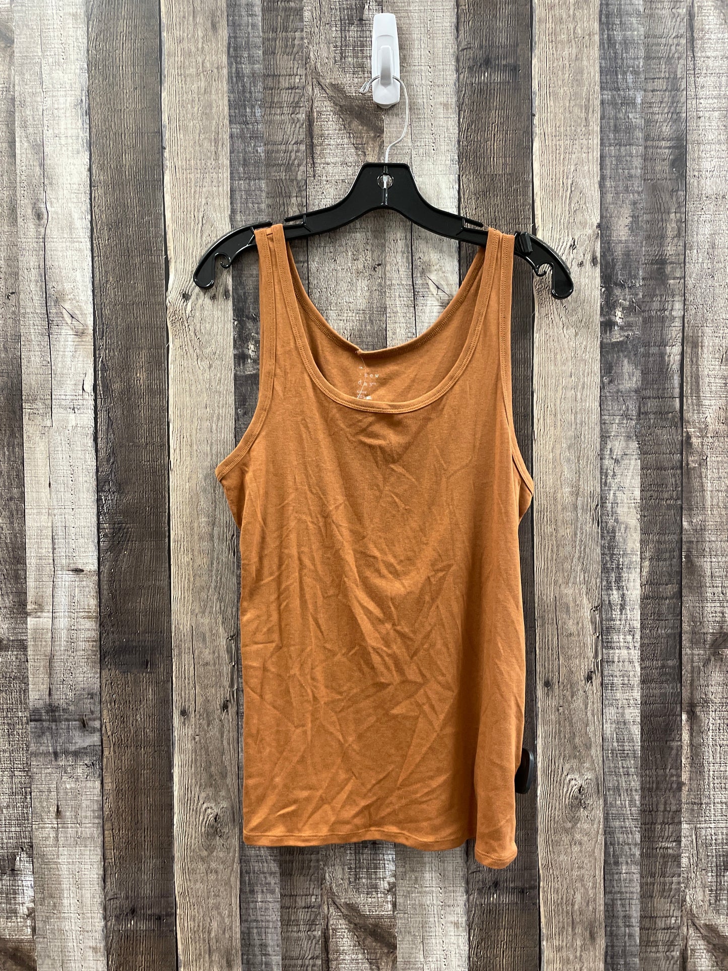 Brown Top Sleeveless A New Day, Size L