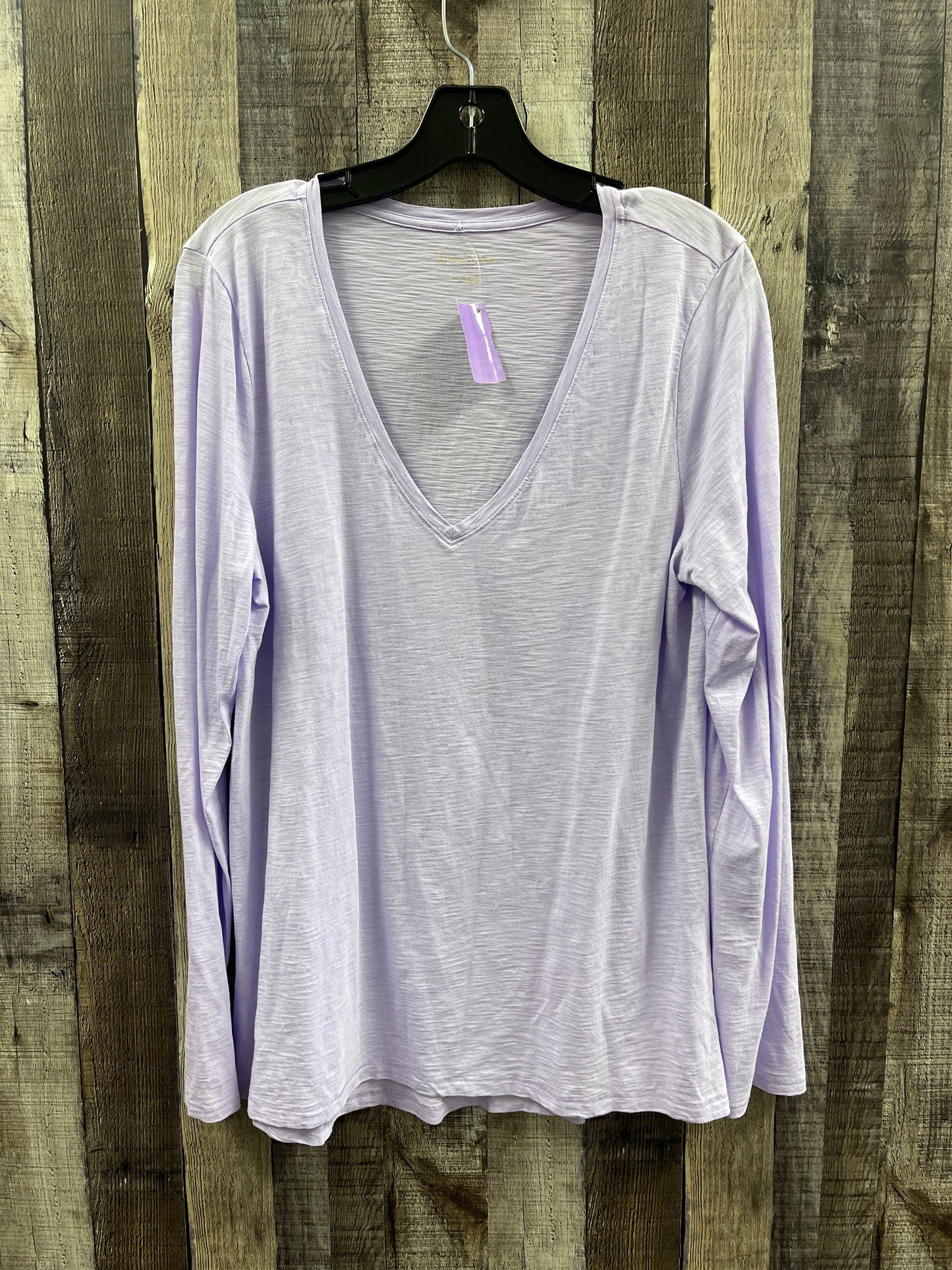 Top Long Sleeve By Lilly Pulitzer In Purple, Size: L