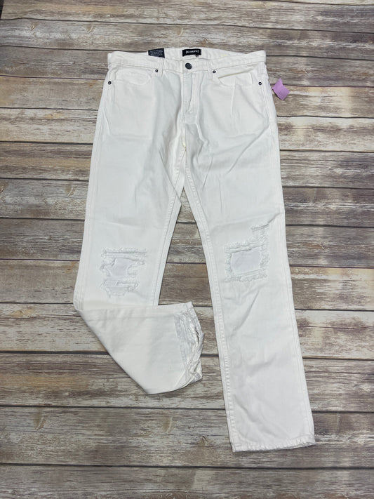 Jeans Straight By Blanknyc In Cream, Size: 18