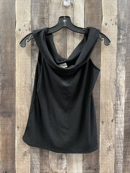 Top Sleeveless By A New Day In Black, Size: L