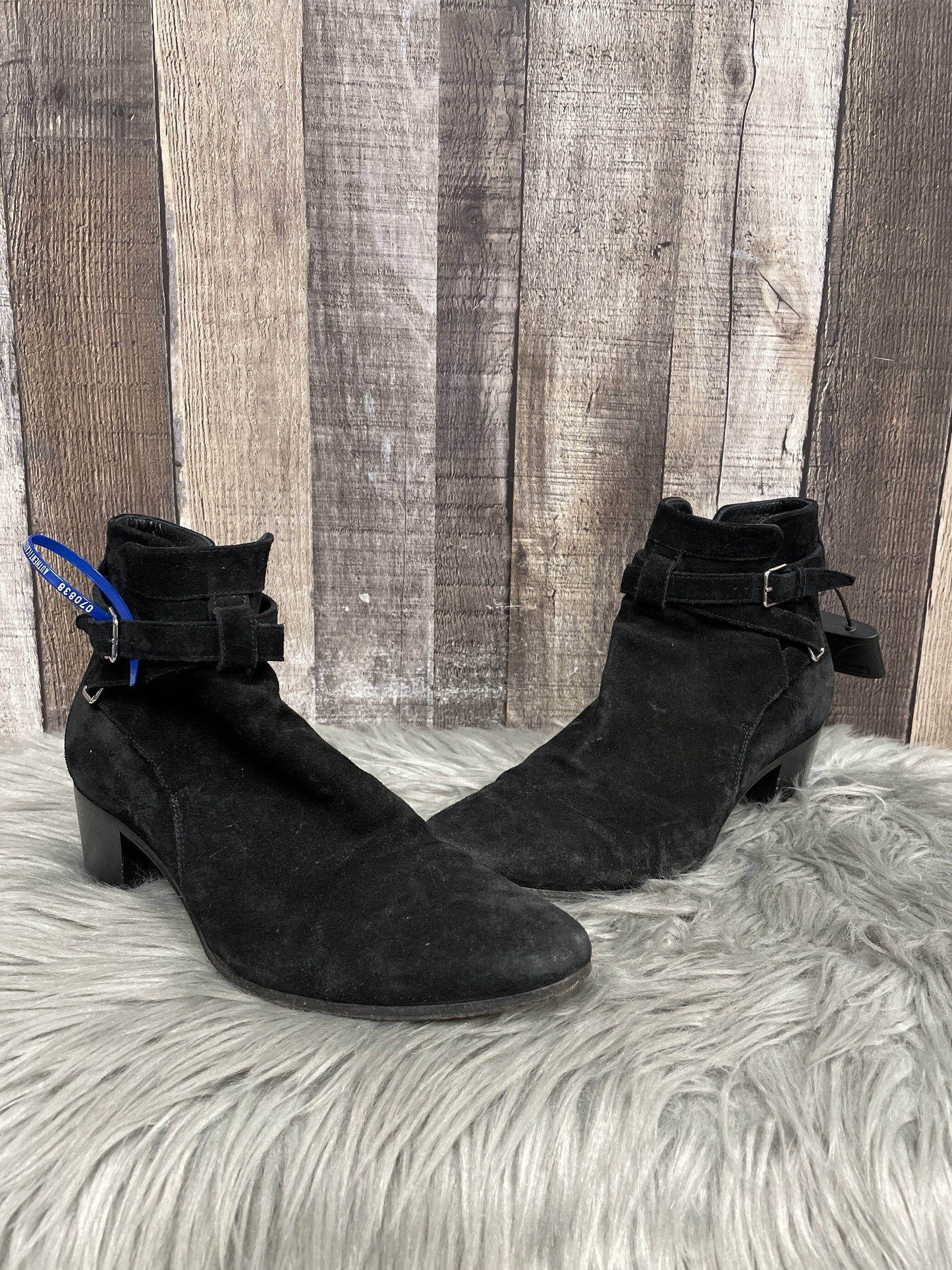 Boots Luxury Designer By Yves Saint Laurent  Size: 7.5