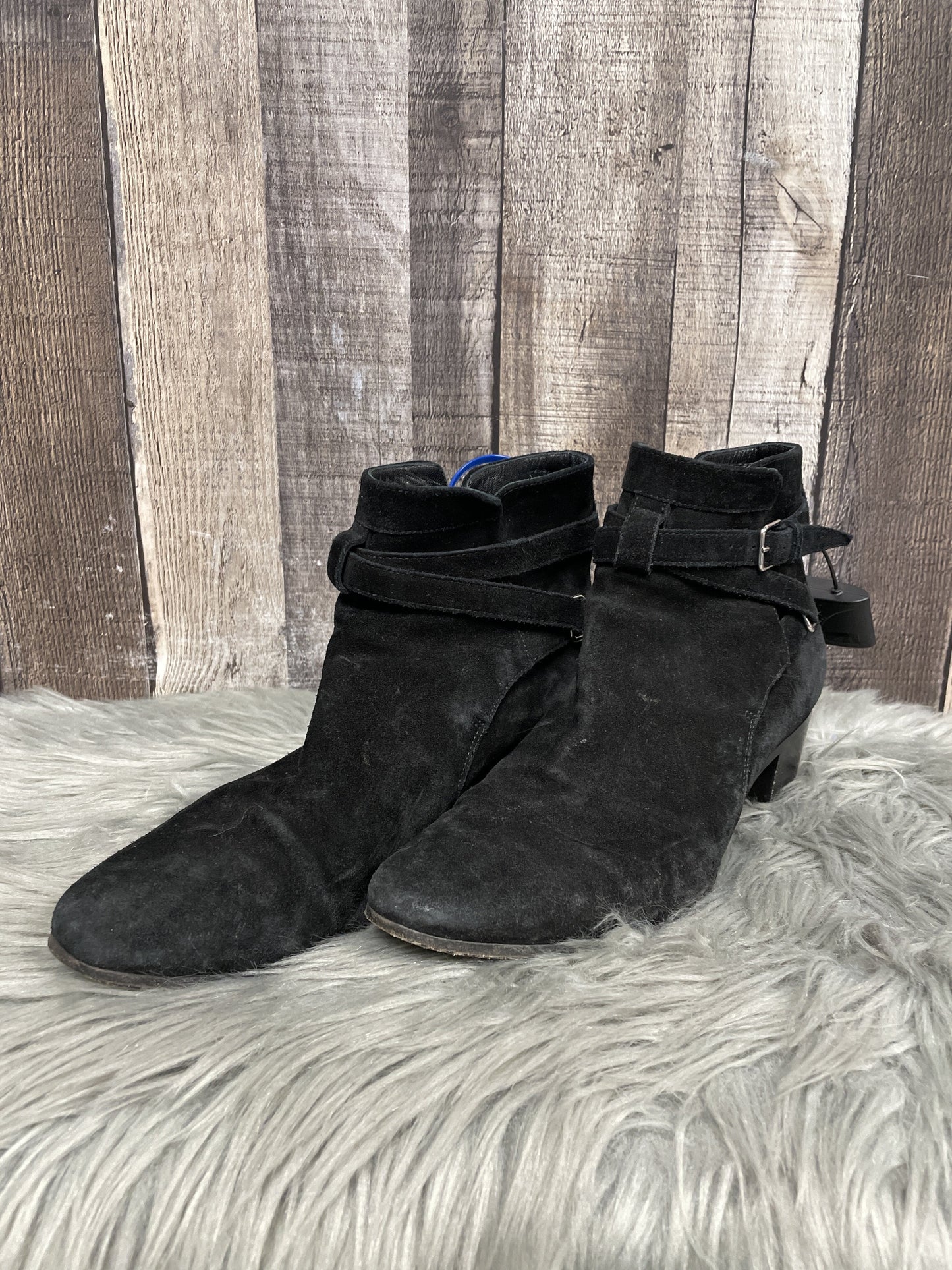 Boots Luxury Designer By Yves Saint Laurent  Size: 7.5