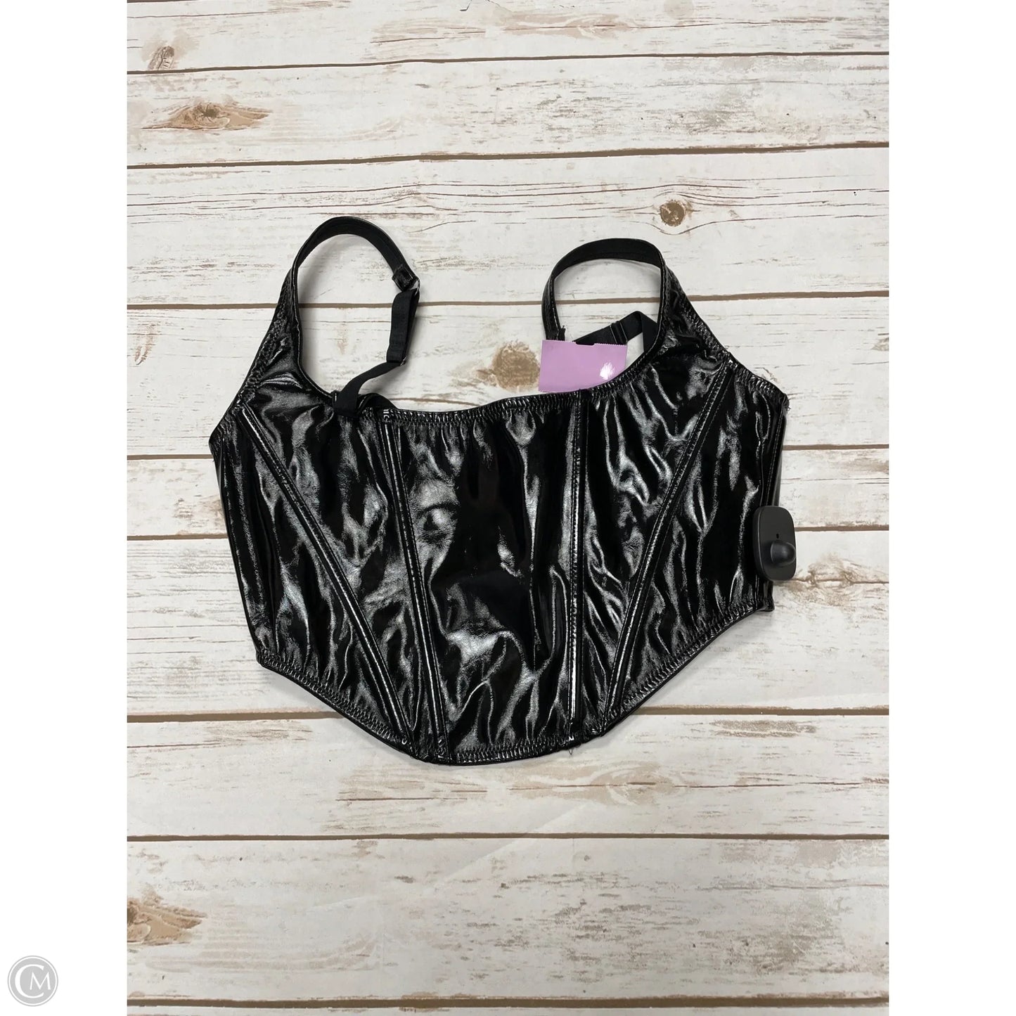 Top Sleeveless By Clothes Mentor In Black, Size: M