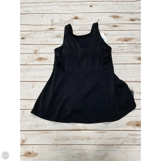 Swimsuit Top By Lands End In Black, Size: M