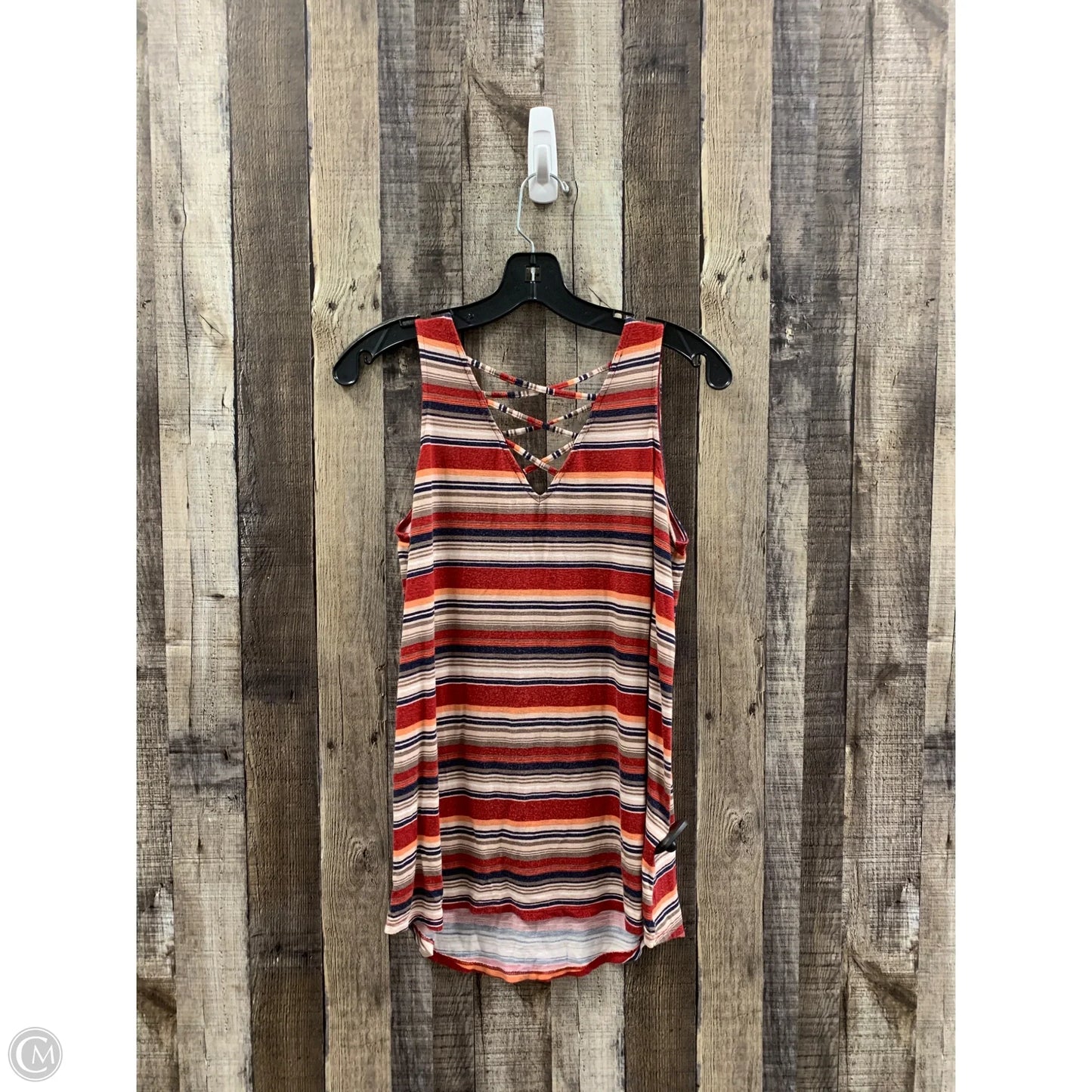 Tank Top By Maurices In Striped Pattern, Size: S
