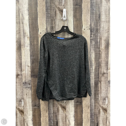 Top Long Sleeve By Apt 9 In Grey, Size: M