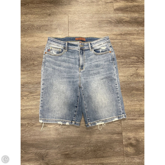Shorts By Judy Blue In Blue, Size: L