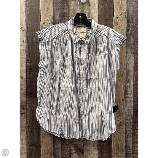 Top Sleeveless By Lucky Brand In Striped Pattern, Size: S