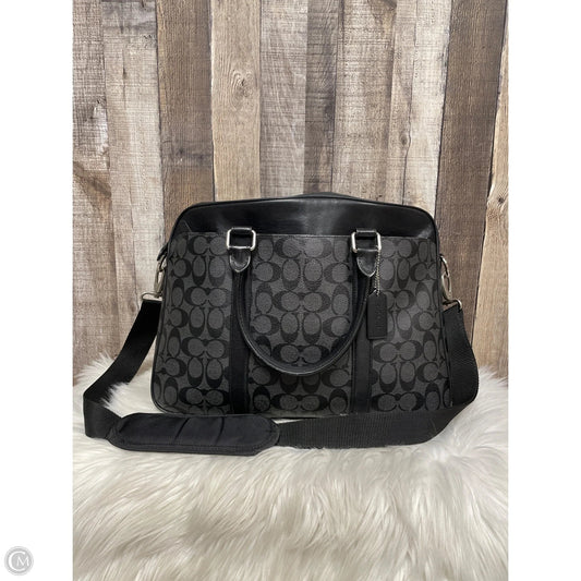 Laptop Bag Designer By Coach, Size: Large