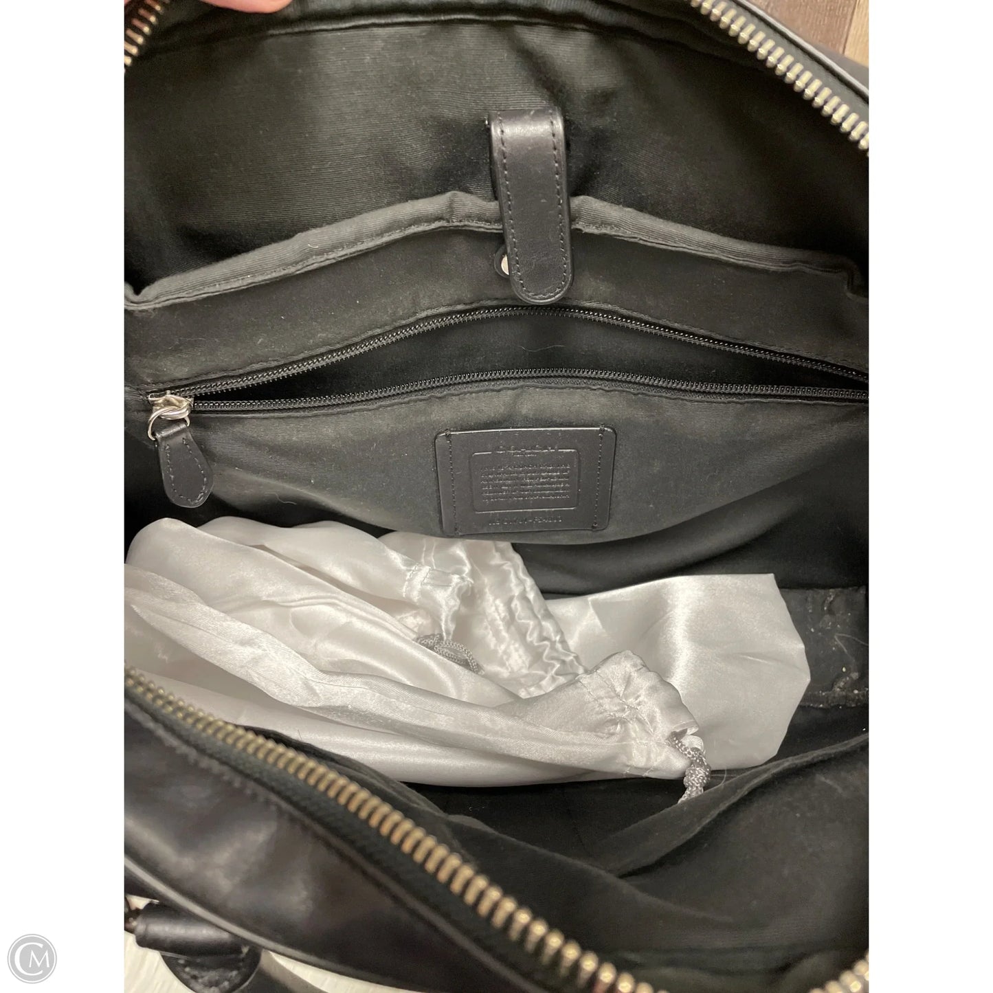 Laptop Bag Designer By Coach, Size: Large