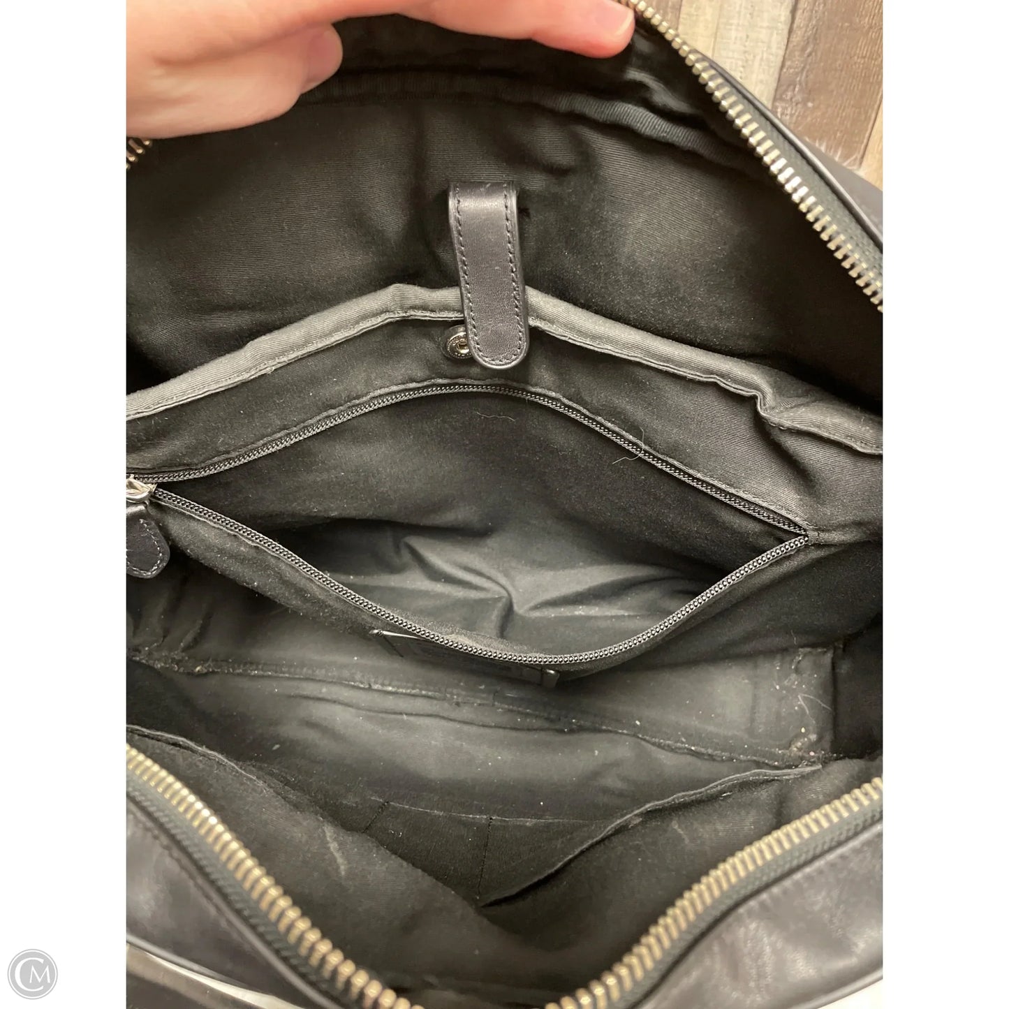 Laptop Bag Designer By Coach, Size: Large