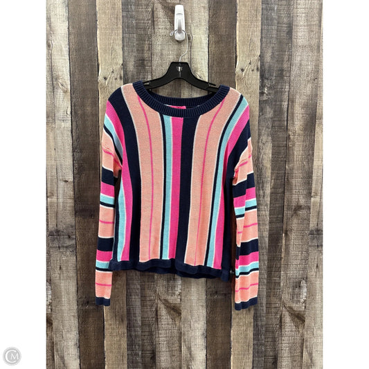 Sweater Designer By Lilly Pulitzer In Striped Pattern, Size: M