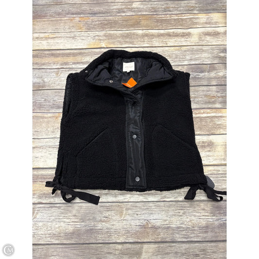 Vest Faux Fur & Sherpa By Ultra Flirt In Black, Size: Xs
